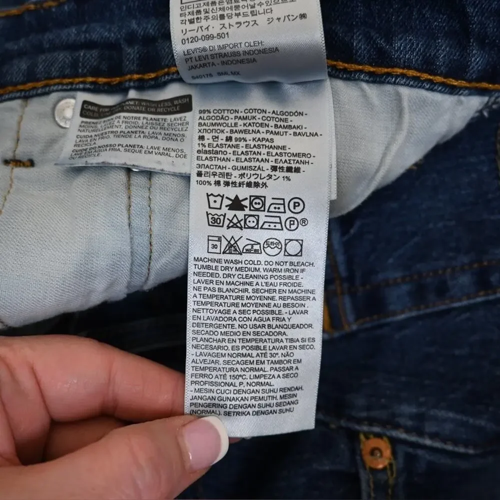 Levi's Mens 505 Straight Leg Jean 40x30